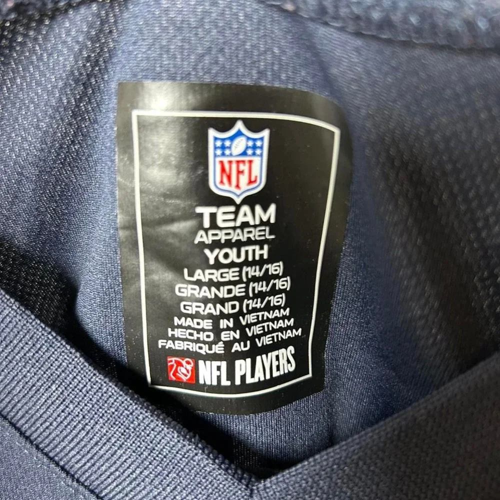 Chicago Bears Khalil Mack Jersey Boys Youth Large (14/16)‎ Navy Blue NFL